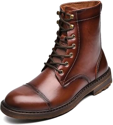Chelsea boots for men, elegant and comfortable leather boots with zipper (brown).. DIAYTAR NIGERIA delivers what you want at prices you'll love, all within 5-8 days nationwide.