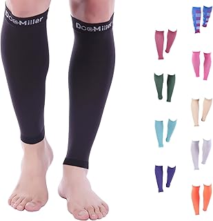 Doc miller premium leg compression sleeve 1 paire 20-30 mmhg support.. Easy checkout, quick delivery — shop now on DIAYTAR Nigeria.