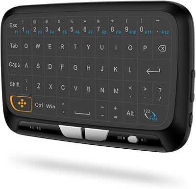 Docullar wireless keyboard H18 2.4 GHz, Complete touchpad remote control and mouse fashion with large touchpad and vibration return for smart tv Android TV Box PC computer.. Discover endless possibilities with DIAYTAR NIGERIA's comprehensive catalog and budget-friendly delivery.