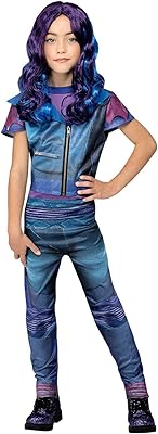 Disney Smurfs disguise descendants under official license, black and purple girl, size L, 10-12 years 51588L.. Shop with purpose at DIAYTAR NIGERIA and receive your purchases at unbeatable prices within the week.