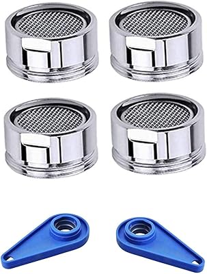 Feixiang bathroom tap nozzle 24 mm, 4 replacement kitchen tap nozzles for water saving with 1 key included.. Shop without boundaries at DIAYTAR NIGERIA, offering affordable products with convenient delivery times.