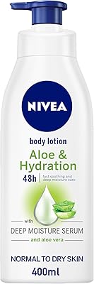 Nivea hydrating body milk with aloe vera extract for normal to dry skin, 400 ml.. Tired of overpriced goods and slow delivery? DIAYTAR Nigeria brings affordability and speed together with a wide selection of products.