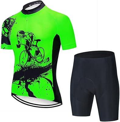 Set of compression underwear for men's cycling jersey with sleeves.. Shop smarter with DIAYTAR Nigeria — from household essentials to electronics, we have everything you need. Plus, our delivery is fast, secure, and arrives between 5 and 8 days.