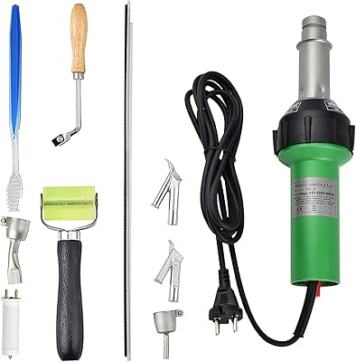 Y-Kens 1600W plastic thermal pistol, hot gas welding baguette, vinyl thermal pistol for crafts, narrowing of PVC plastic, stripping of paint paint.. Your complete shopping solution, DIAYTAR NIGERIA offers extensive variety with budget-friendly delivery.