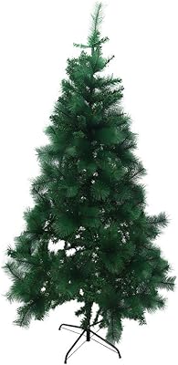 Yatai artificial Christmas tree 1.9 m in height with robust metal support - Christmas tree in artificial pine for decoration of the New Year Holidays - Christmas decorations - Artificial plants.. DIAYTAR NIGERIA: Your partner in affordable online shopping with dependable delivery within 8 days.