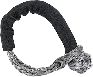 Soft attachment rope, 1/2 x 22 "(resistance to the break of 55 lb) flexible synthetic handcuff with protective shell for pleasure navigation, trucking, mountain biking (gray).. DIAYTAR NIGERIA: Where shopping meets satisfaction with affordable prices and reliable 5-8 day shipping.