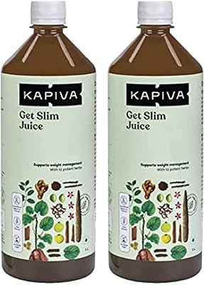 Kapiva Get Slim JUICE - 1L | Benefits of 12 ayurvedic herbs | Weight management and digestion stimulation (pack of 2).. From tech gadgets to groceries, DIAYTAR Nigeria is your all-in-one online store. And the best part? Delivery happens fast — between 5 to 8 days.
