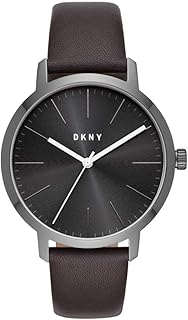 The Modernist Men's Watch from Dkny, quartz movement and stainless steel leather bracelet.. Experience the DIAYTAR difference with our vast product selection and delivery within 5-8 days.