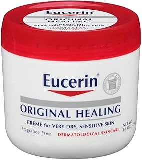 Eucerin dry moisturizer adapted to sensitive skin in the form of cream - 454 g.. Experience budget-friendly shopping at DIAYTAR NIGERIA, Nigeria's premier online marketplace with quick delivery.