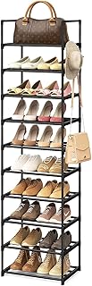 Damage to 10 level shoe shelf, organizer of 20 to 24 pairs of shoes, storage shelf for metal boots, freely assembled shoe shelf, library, shelf for kitchen utensils, storage shelf (10 levels).. Get more for less on DIAYTAR Nigeria — Nigeria’s favorite e-commerce platform.