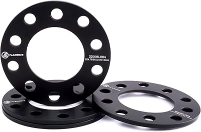 Black conical wheel spacers Vlaoschi 5x5 5x120 5x127 1-4 "(6 mm) Compatible with BMW-Jeep-Chevy.. Elevate your shopping experience with DIAYTAR NIGERIA's vast catalog and budget-friendly options.