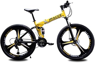 Adult folding bike 24 66 cm Folding Double Brake Folding Mountain Bike Shock Absorption tubes thickened Road Raper 3 -room.. DIAYTAR NIGERIA connects you with endless possibilities through our affordable e-commerce platform.