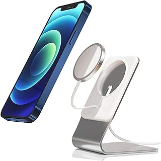 Office support Tecom Magsafe mobile aluminum mobile phone support for iPhone.. Experience budget-friendly shopping at DIAYTAR NIGERIA, Nigeria's premier online marketplace with quick delivery.