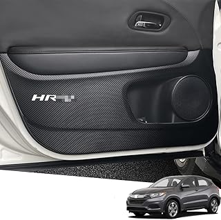 Anti-switching stickers for leather door, personalized interior accessories, lateral dashboard film, 4-piece/set stickers (carbon fiber) for Honda HR-V (2016 2017 2018 2019 2020 2021 2022).. Explore limitless products on DIAYTAR Nigeria — at the lowest prices.