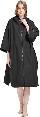 Waterproof changing bathrobe and oxon windbreaker, oversized hot coat with hood for surfing, swimming, water sports.. DIAYTAR NIGERIA: Your trusted partner for affordable online shopping with reliable delivery timeframes.