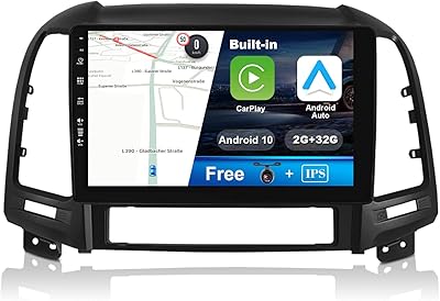 Autradio Joyx Android 10 for Hyundai Santa Fe (2006-2012) - [2G + 32g] - Free reversing camera - 2 DIN - 9 inch 2.5D - supports the steering wheel control DAB 4G WIFI BT5.0 Android car carplay.. Shop from anywhere in Nigeria and receive your DIAYTAR purchases at affordable prices within a week.