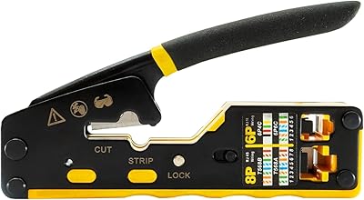 Standard Seosi VDV226-110 Standard Database Cable Tool / TRAGE / TRUCT-FIL for RJ11 / RJ12 connectors, RJ45.. DIAYTAR NIGERIA combines affordability with convenience, delivering your purchases within 5-8 days.