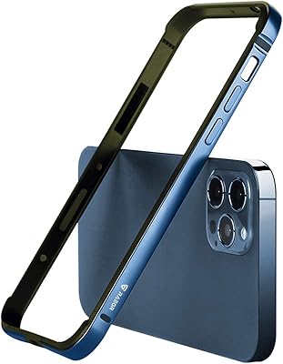 Raeger protection shell for iPhone 12/12 Pro | Anodized aluminum bumper | Supports Magsafe wireless loading | EDGE Armor Protective shell designed for iPhone 12/12 Pro (6.1 inch) 2020 - Blue Cobalt RG10179.. Elevate your shopping experience with DIAYTAR NIGERIA's vast catalog and budget-friendly options.