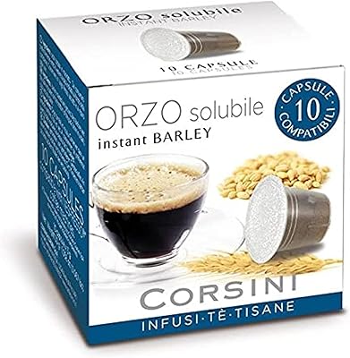 CAFFE CORSINI 1950 Malt Instantnée Italien | without caffeine | Fully natural | 10 compatible capsules 30g.. DIAYTAR NIGERIA: Your partner in affordable online retail with reliable delivery across the nation.