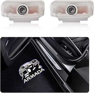 2 LEDs LEDs from car door logo shadow lights with ghost shadow compatible with Armada 2017-2022 (Armada car).. DIAYTAR NIGERIA brings the marketplace to your home with budget-friendly prices and nationwide delivery.