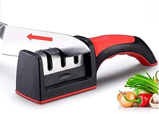 High -end knife sharpener in 3 steps for kitchen and restaurant - Knife sharpening tool with tungsten steel and ceramic slots - Sustainable sharpening system.. Shop for less and receive more with DIAYTAR NIGERIA's expansive e-commerce platform and nationwide delivery.