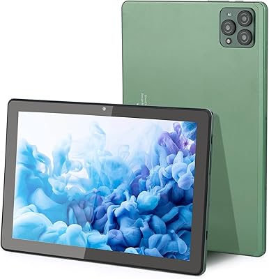 Manway Android 12 tablet with 10 inch screen, 6 GB of RAM and 256 GB of ROM with extension 256 GB, Double camera 13MP + 8MP / Double location for SIM card, WiFi connection, smart tablet with keyboard and gift, MW1014 (green).. Shop across categories at DIAYTAR NIGERIA and enjoy budget-friendly nationwide shipping in 5-8 days.