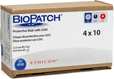 Ethicon Biopatch Protect tablet with CHG, 4,150, IV anti -microbial tampon 1 "in diameter with 4 mm central hole, medical supplies.. Shop smart, shop DIAYTAR - Nigeria's most affordable e-commerce platform with nationwide delivery.