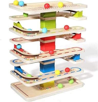 Set of educational toys Mamble Run - 4 -level ball turn for the development of toddlers - Rampe fun to jump and leave for children aged 3 and over.. DIAYTAR NIGERIA: Where affordability and variety come together with nationwide 5-8 day delivery.