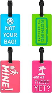Luggage labels 4 Luggage identification labels Travel label with nominative to avoid.. DIAYTAR NIGERIA: Creating access to affordable products for every Nigerian with our swift delivery service.