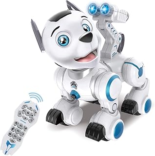 Dog remote -controlled robot, interactive interactive toy programmable for walking and dance, electronic animals with light and sound for children's girls boys.. DIAYTAR NIGERIA: Nigeria's answer to affordable online shopping with reliable 5-8 day delivery guarantee.