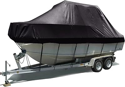 Retractable boat blanket, Oxford 210D, waterproof, UV protection, all weather, exterior, V 10 to 25 feet hull, large boat cover for ski boat, outboard, 17, 18, 19 feet.. Experience the convenience of boundless shopping with DIAYTAR NIGERIA's affordable platform and quick shipping.