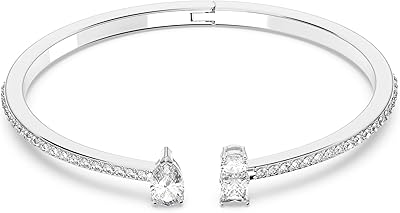 Large studded bracelets in Swarovski crystal from the attractive collection, metal crystal stone, crystal, mineral crystal stone, crystal.. Need it fast? DIAYTAR Nigeria ships in just 5 to 8 days nationwide.