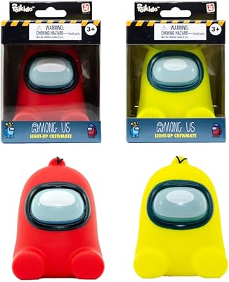 Among Us Tokido Yumi Luminous Official LED Ensemble with Dragonne and Bag (2 matching rooms) (red and yellow).. From Lagos to Kano, DIAYTAR Nigeria delivers across Nigeria in days.