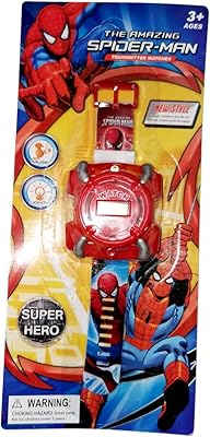Sending clocks for boys, a toy display clock with light and music for children over 3 years old. The best gift for children (Spiderman).. Experience the power of choice with DIAYTAR NIGERIA's vast catalog and affordable 5-8 day delivery.