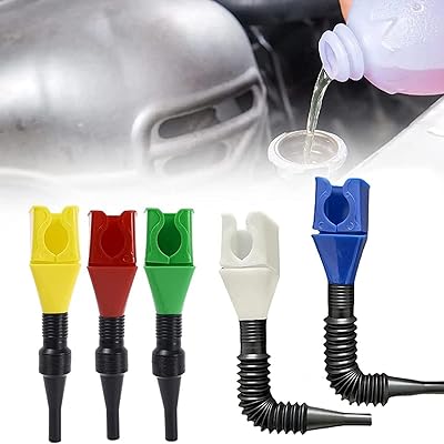 Universal flexible flexible plastic oil drain fun, plastic refueling tool, petrol oil filling extension tool, emptying tool for domestic cars (5 parts).. Your e-commerce hub for everything — DIAYTAR Nigeria has you covered.