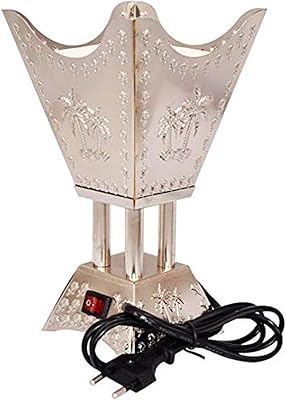Electric Arab incense, OUD incense burner 14.1 x 12.4 x 21.9 cm - (various).. Your trusted marketplace, DIAYTAR NIGERIA offers extensive variety with delivery within 8 days.