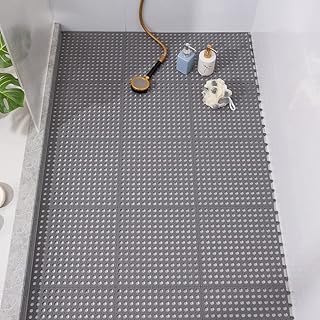 Non -slip 12 -piece non -slip bath mats, soft nestable bath mats with drainage holes for home, kitchen, bathroom, swimming pool, porch (12 plain gray rooms).. DIAYTAR NIGERIA transforms online retail with our affordable platform and dependable shipping service.