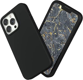 Rhinoshield protection shell with a fine design and absorbing shocks with a luxurious matt finish and protection against falls, 3.5 meters / 11 feet long, classic black color, compatible with [iPhone 13 pro].. DIAYTAR NIGERIA: Connecting Nigerians with their needs through our affordable and diverse marketplace.