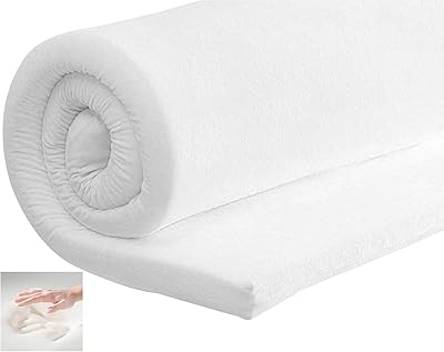 Mattela cover with memory foam (Visco), height 5 cm, with removable and elastic velvet cover on corners, 80 x 190 cm.. Forget the long lines — DIAYTAR Nigeria is always open for shopping.