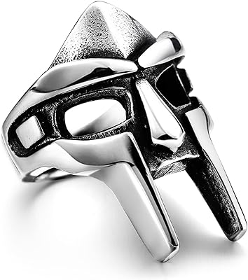 Doom mask ring for men stainless steel ring and titanium.. Discover why thousands choose DIAYTAR NIGERIA for affordable products delivered in less than a week.