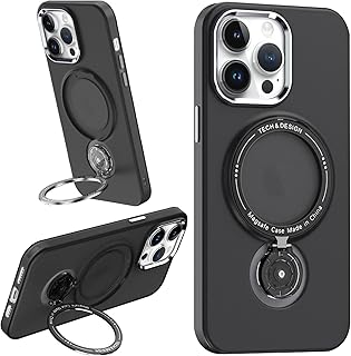 Magnetic shell compatible with iPhone 13 pro with invisible rotary support for.. DIAYTAR NIGERIA: Bringing quality products to your doorstep at prices that won't break the bank.