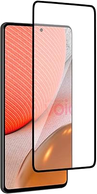 Hotterhigh tempered glass screen protector designed for Samsung Galaxy A72 5G, anti-scratch, black edge.. DIAYTAR NIGERIA brings the market to your fingertips with affordable prices and swift delivery services.