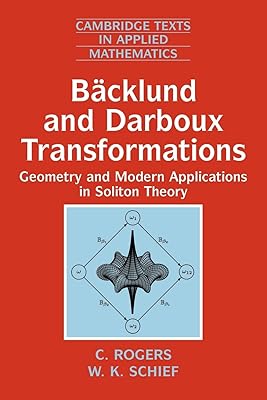 Bäcklund and Darboux transformations: modern geometry and applications in solitons theory.. Looking for a deal? DIAYTAR Nigeria has thousands waiting for you.
