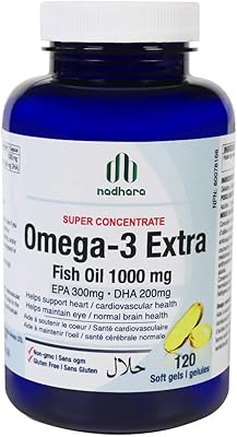 Supplement of additional fish oil nadara omega-3, 120 soft capsules.. Shop with confidence at DIAYTAR NIGERIA, offering thousands of products with budget-friendly shipping.