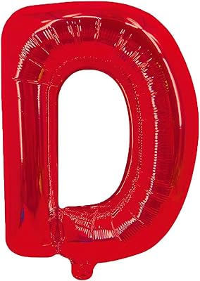 Party Time aluminum balloon with letters, size 16 inch, d (red).. DIAYTAR NIGERIA: Revolutionizing how Nigerians shop with affordable prices and prompt delivery services.