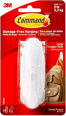 Adhesive hook with large -sized command waterproof bands weighing 22 kg for decoration.. DIAYTAR NIGERIA delivers on every promise with our affordable prices and nationwide delivery service.