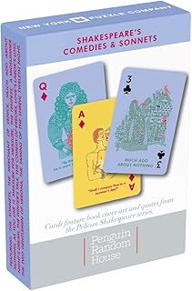 Shakespeare cards - Comedies and romances - Nypc Pongguin Random House collection cards.. DIAYTAR NIGERIA delivers more than expected with our extensive catalog and 5-8 day delivery service.