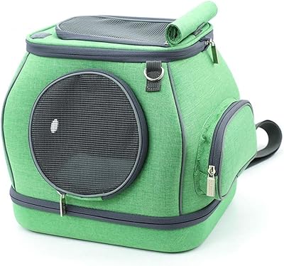 Backpack for pets, puppy, cat, rabbit, mesh bag with soft edges for outdoor travel, removable wool cushion, height 30 cm.. Experience the DIAYTAR difference with our vast product selection and delivery within 5-8 days.