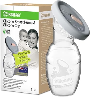 Haakaa 4oz/100ml breastfeeding breastfeeding manual with food quality food cover, PVC, BPA and phtalates.. Experience the DIAYTAR difference with our vast product selection and delivery within 5-8 days.