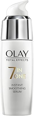 Instant smoothing anti-aging serum 7 in 1 Total effects of Olay with Niacinamide, vitamins C and E, 50 ml.. DIAYTAR NIGERIA connects you with what you need at prices you'll love, delivered within 8 days.